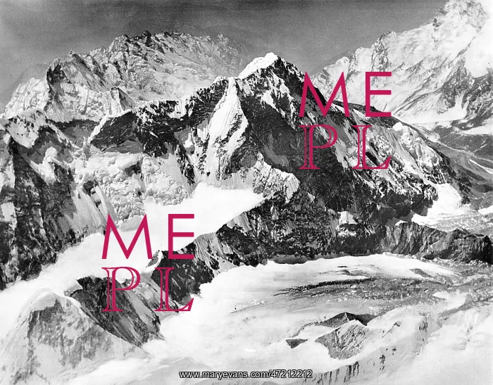 : NEPAL / EVEREST APRIL 1933 : NEPAL / EVEREST APRIL 1933