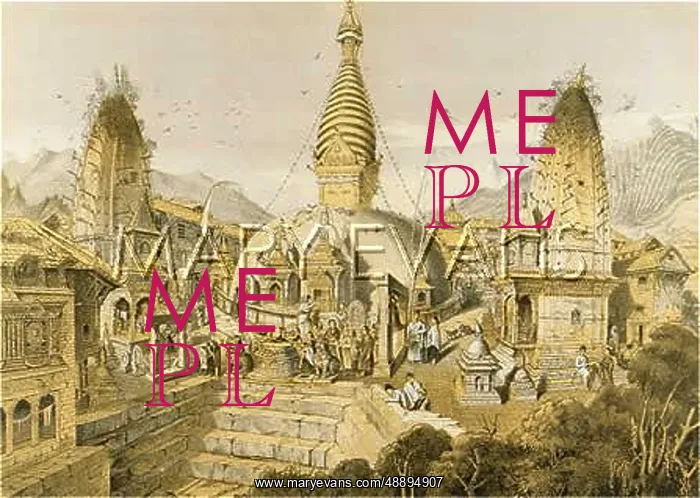  : NEPAL / SWAYAMBHU HILL