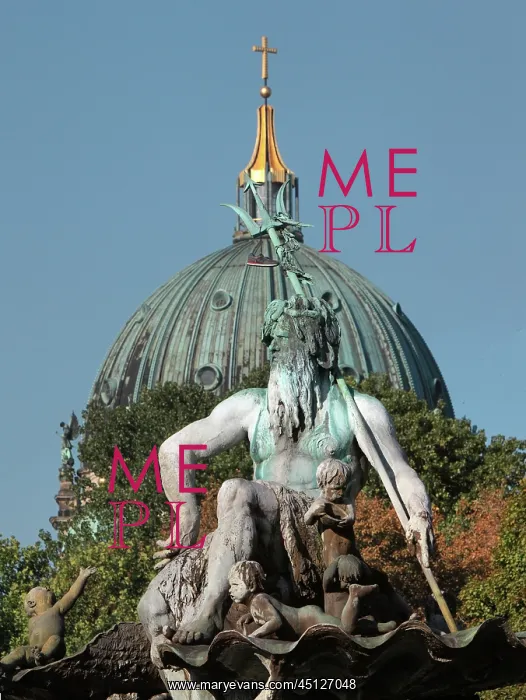 : Neptunbrunnen, Berlin, Germany : Neptunbrunnen, Berlin, Germany