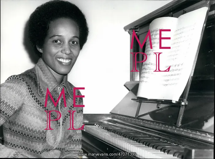 : Nerine Barrett, Jamaican pianist, Festival Hall, London : Nerine Barrett, Jamaican pianist, Festival Hall, London