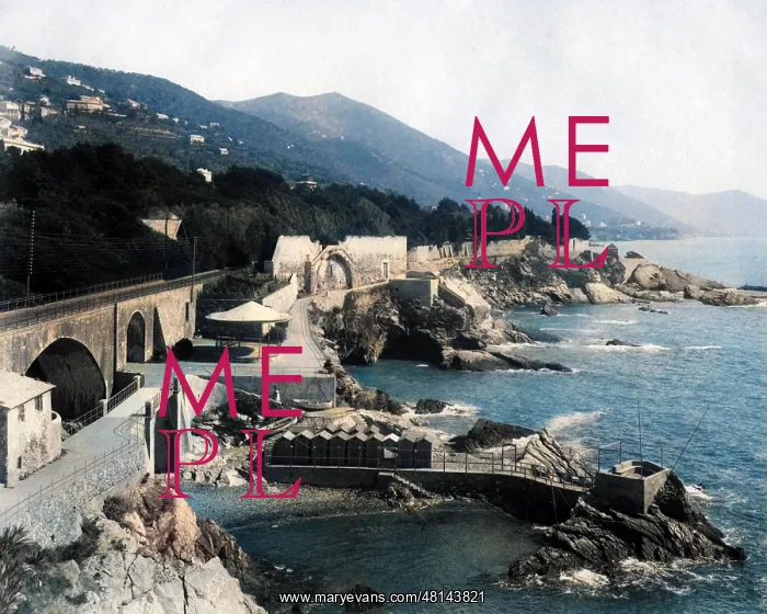 : Nervi, north west Italy : Nervi, north west Italy