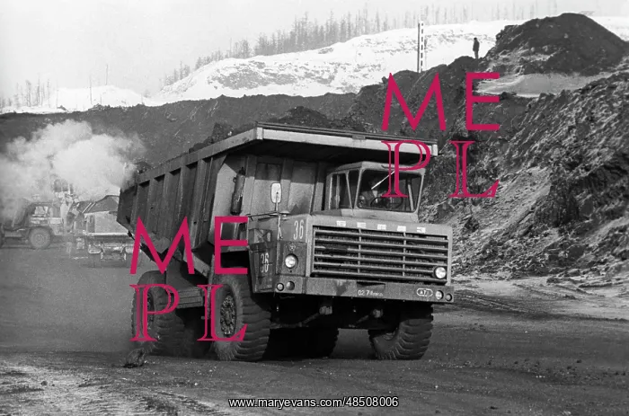 : Neryungri coal open-cast mine, 1981 : Neryungri coal open-cast mine, 1981