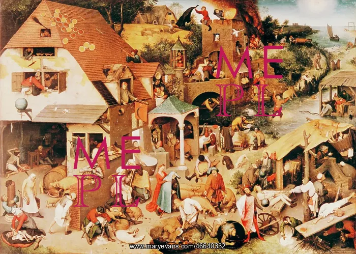 : Netherlandish Proverbs, by Pieter Bruegel the Elder : Netherlandish Proverbs, by Pieter Bruegel the Elder