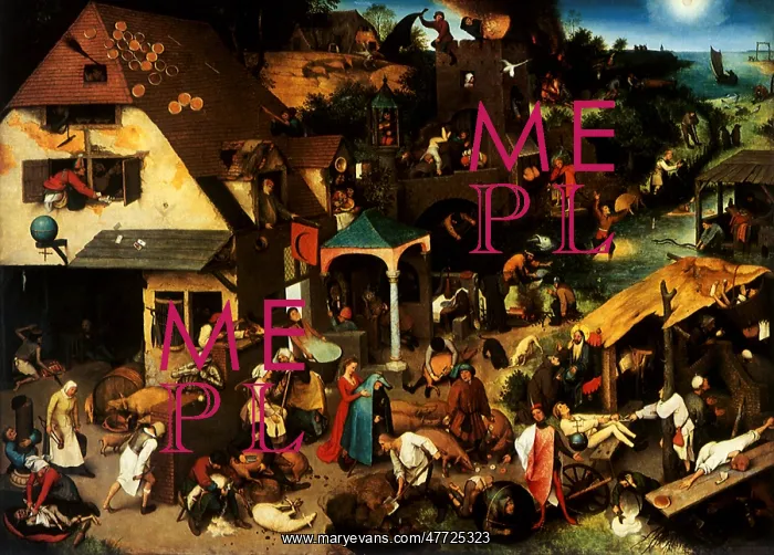 : Netherlandish Proverbs, by Pieter Bruegel the Elder : Netherlandish Proverbs, by Pieter Bruegel the Elder