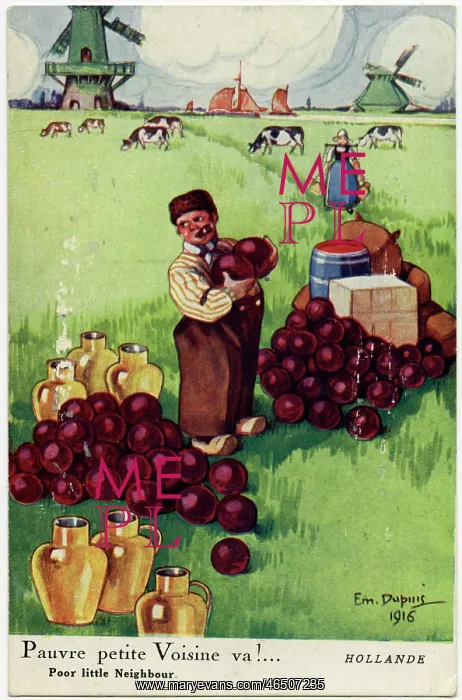 : The Netherlands experienced no shortage during WW1 : The Netherlands experienced no shortage during WW1
