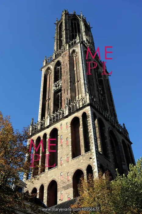 : Netherlands. Utrecht. St. Martin's Cathedral. Dom Tower. 14t : Netherlands. Utrecht. St. Martin's Cathedral. Dom Tower. 14t