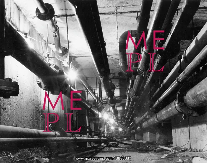 : Network of industrial pipework : Network of industrial pipework