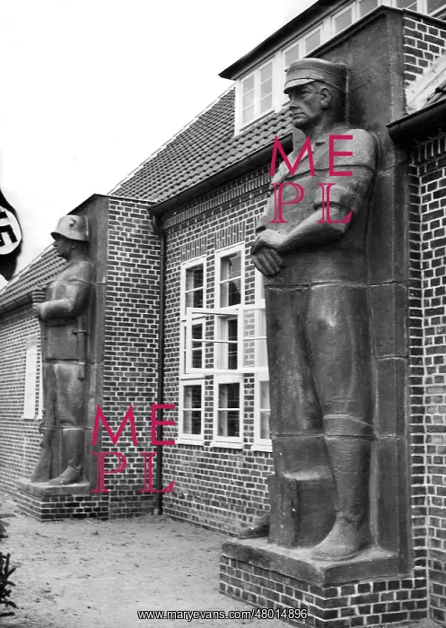 : Neulandhalle in the Adolf Hitler Koog : Neulandhalle in the Adolf Hitler Koog
