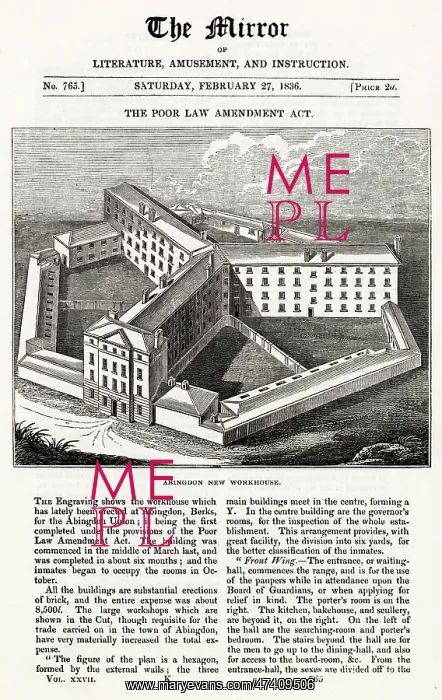 : New Abingdon Union Workhouse 1836 : New Abingdon Union Workhouse 1836