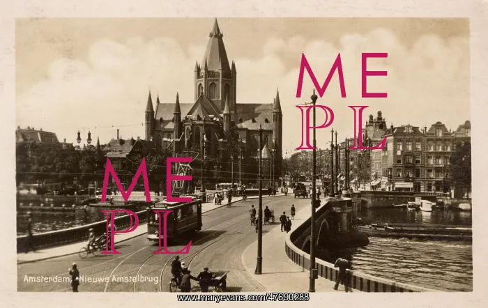 : New Amstel Bridge, Amsterdam, Netherlands : New Amstel Bridge, Amsterdam, Netherlands