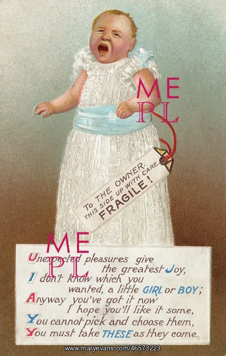  : New Baby card - humorous