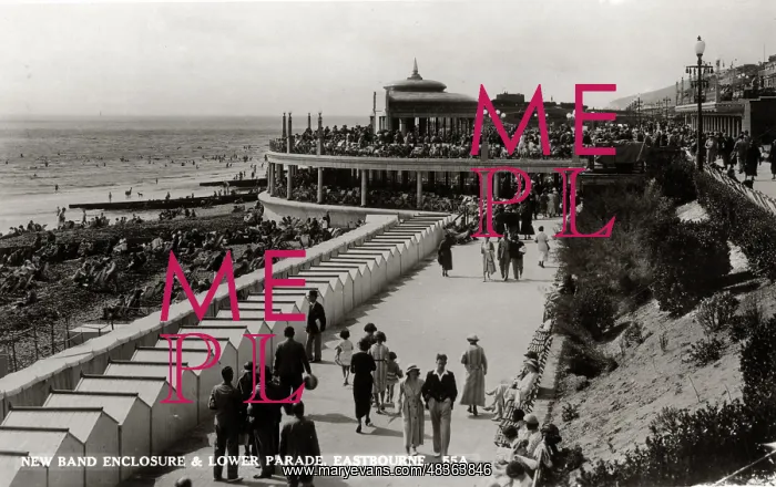  : New Band Enclosure and Lower Parade, Eastbourne, Sussex