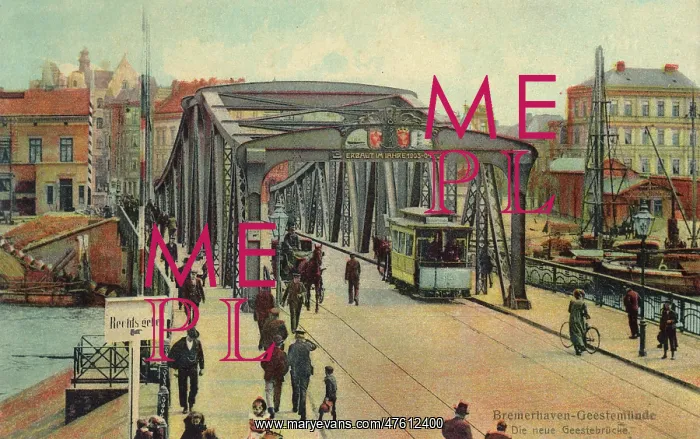  : New bridge at Bremerhaven-Geestemunde, Germany