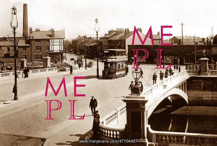  : The New Bridge, Warrington early 1900s