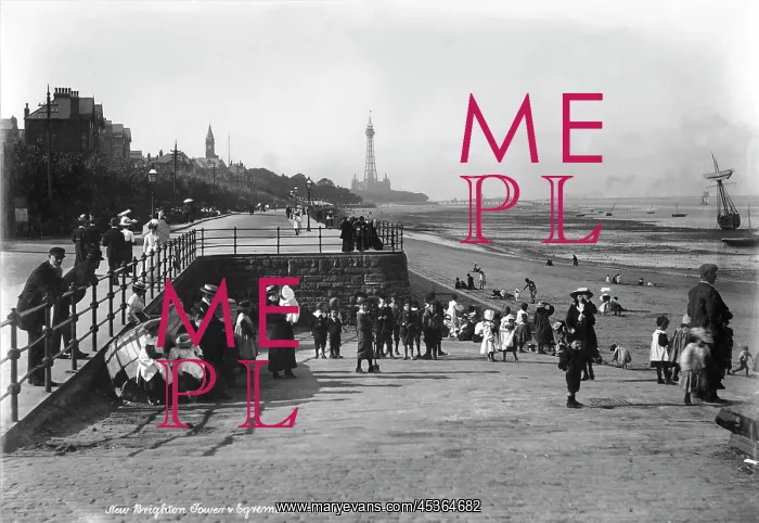 : New Brighton, Merseyside c.1900 : New Brighton, Merseyside c.1900