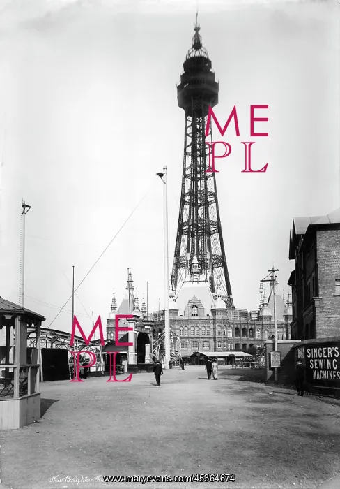 : New Brighton Tower c.1900 : New Brighton Tower c.1900