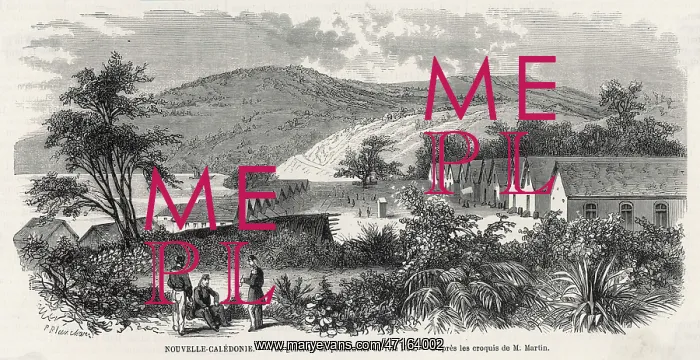 : New Caledonia Prison exterior : New Caledonia Prison exterior