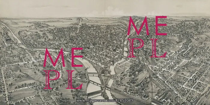 : New Castle, Pennsylvania, 1896 : New Castle, Pennsylvania, 1896