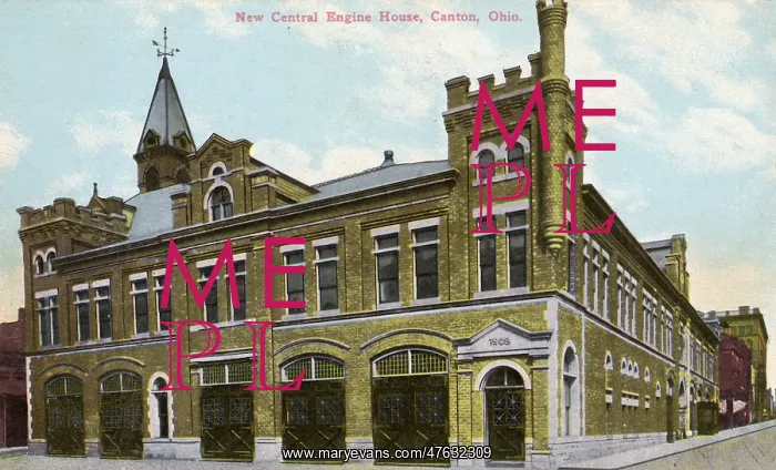  : New Central Fire Engine House, Canton, Ohio, USA