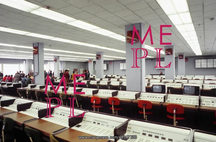 : New call centre in Moscow, 1980 : New call centre in Moscow, 1980