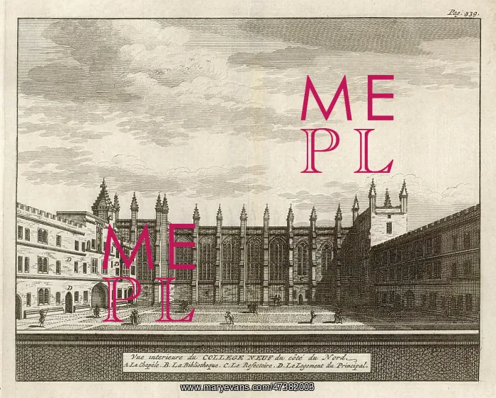 : NEW COLLEGE 1675 : NEW COLLEGE 1675