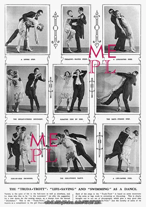 : A new dance - the Truda-Trott, 1927 : A new dance - the Truda-Trott, 1927