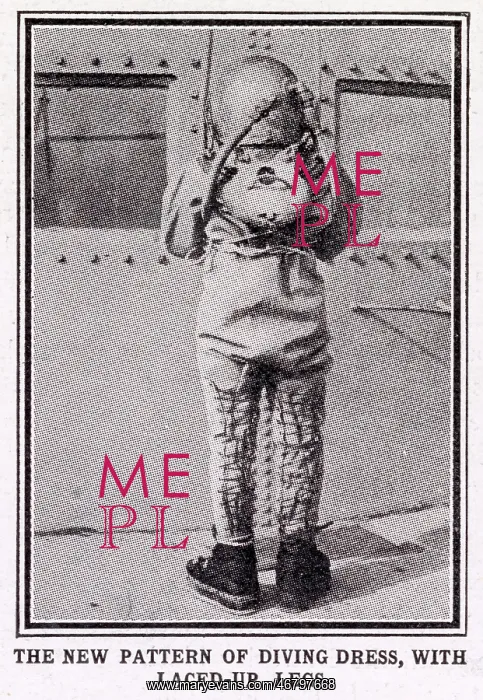 : New Deep Sea Water Diving Trousers 1908 : New Deep Sea Water Diving Trousers 1908