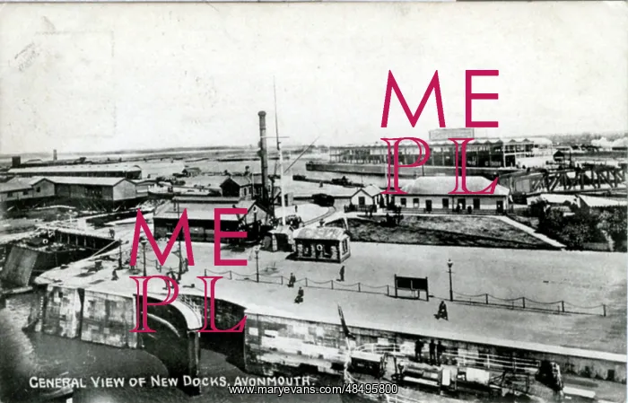 : New Docks, Avonmouth, Bristol County : New Docks, Avonmouth, Bristol County