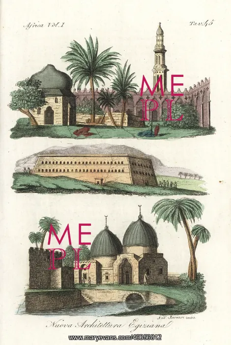: New Egyptian architecture: mosque, convent and tombs : New Egyptian architecture: mosque, convent and tombs