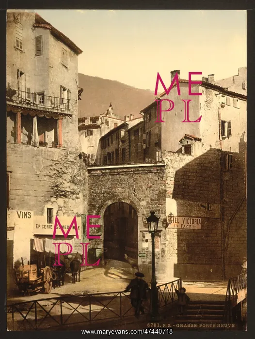: New gate, Grasse, France : New gate, Grasse, France