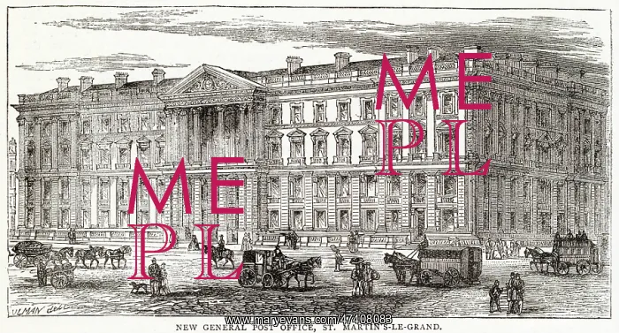 : New General Post Office, St Martin's-Le-Grand, London : New General Post Office, St Martin's-Le-Grand, London