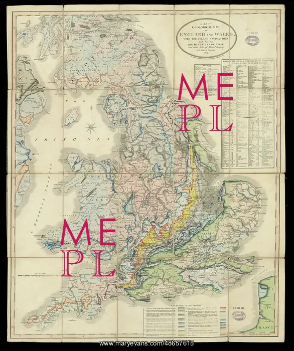 : A New Geological Map of England and Wales : A New Geological Map of England and Wales