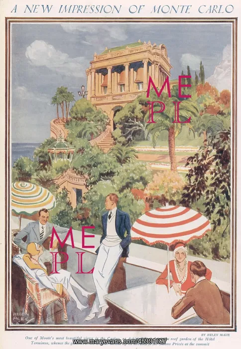 : A New Impression Of Monte Carlo By Helen McKie : A New Impression Of Monte Carlo By Helen McKie