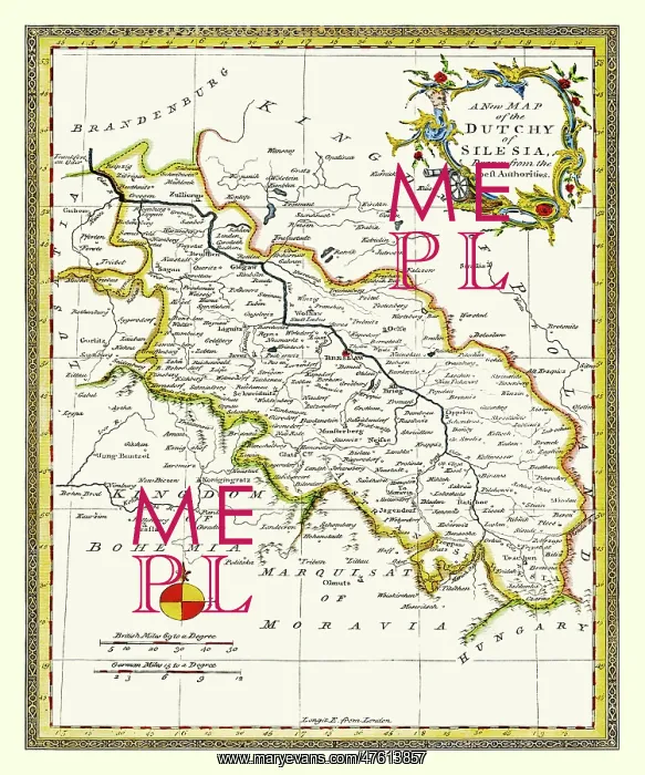 : New Map of the Duchy of Silesia, Drawn from the Best Authori : New Map of the Duchy of Silesia, Drawn from the Best Authori