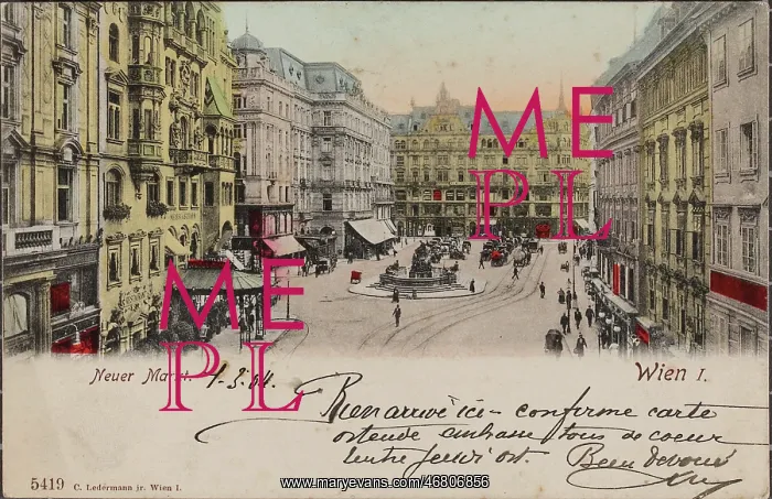 : New market in Vienna : New market in Vienna