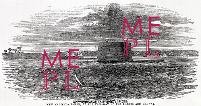 : New Martello Tower 1856 : New Martello Tower 1856