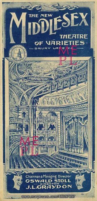 : The New Middlesex Theatre of Varieties, Drury Lane, London : The New Middlesex Theatre of Varieties, Drury Lane, London