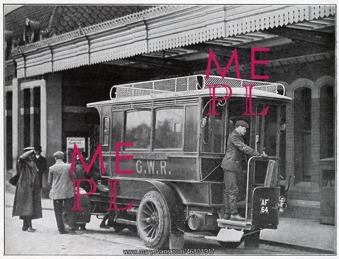 : New Motor Service the G.W.R. 1904 : New Motor Service the G.W.R. 1904