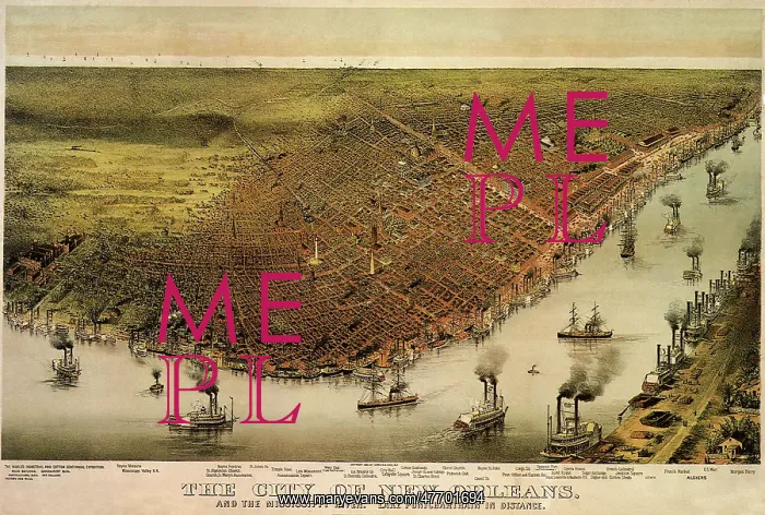 : New Orleans and Mississippi River : New Orleans and Mississippi River