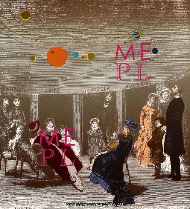 : The new planetarium in Paris, 1880 : The new planetarium in Paris, 1880