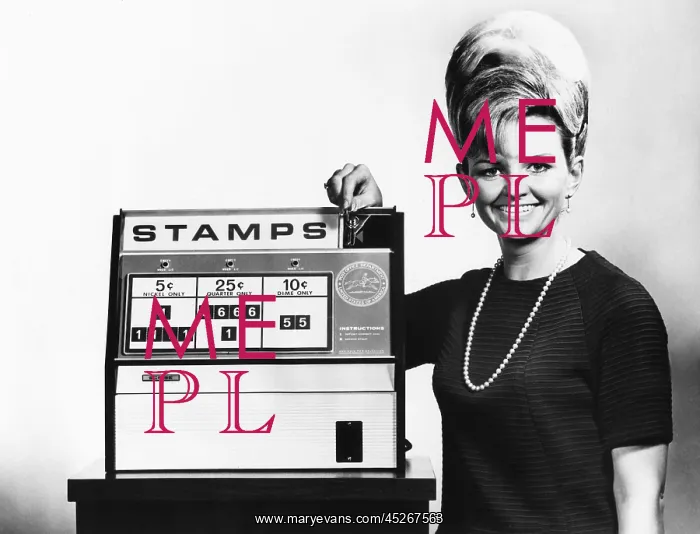 : New Post Office Department stamp vending machine : New Post Office Department stamp vending machine