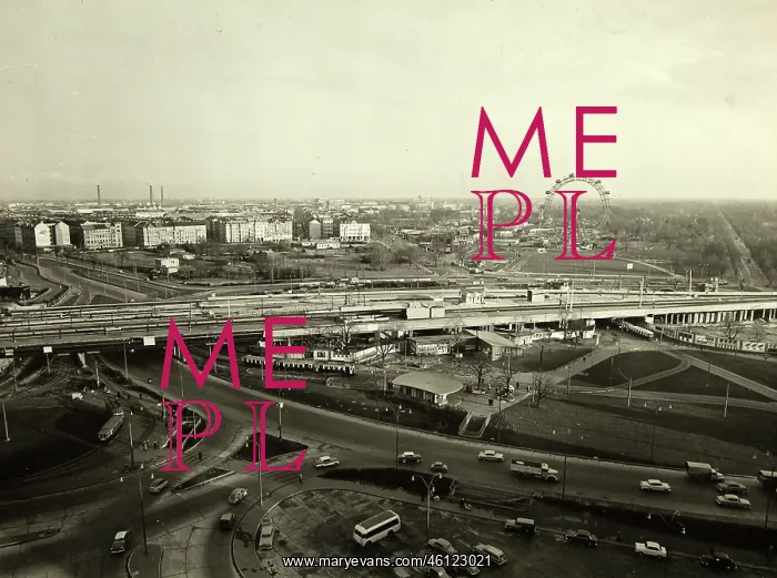 : The new Praterstern Vienna 2 - About 1955 : The new Praterstern Vienna 2 - About 1955