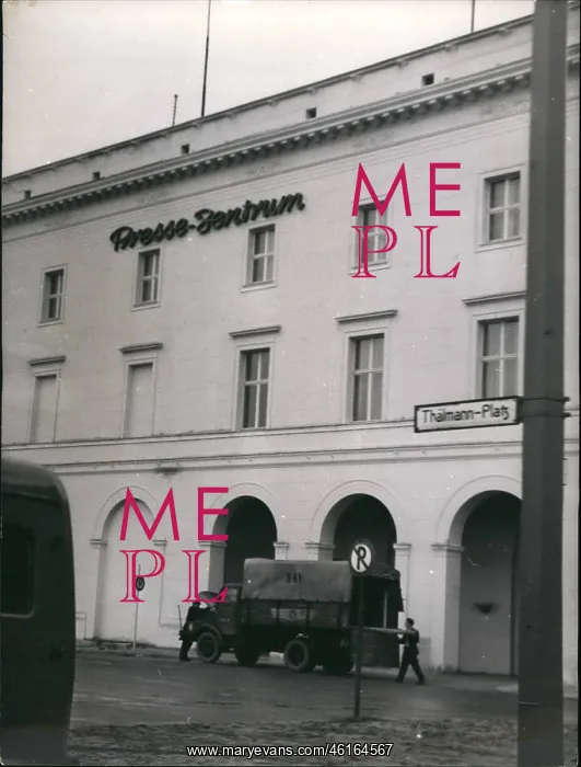 : New press centre in East Berlin, Germany : New press centre in East Berlin, Germany