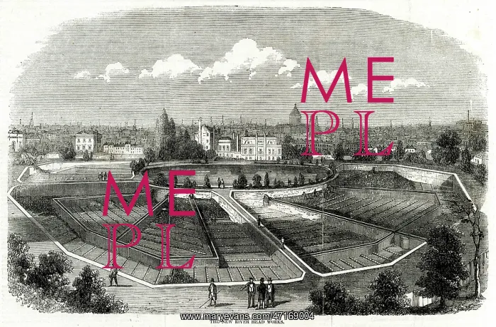 : NEW RIVER WATER WORKS 1856 : NEW RIVER WATER WORKS 1856