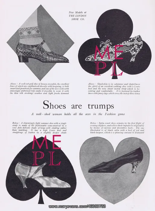 : New shoe models, 1927 : New shoe models, 1927