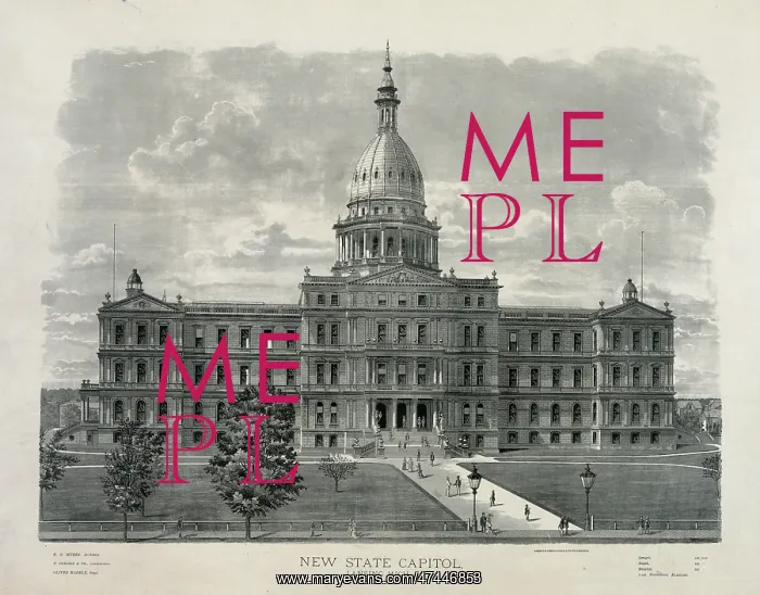 : New state capitol, Lansing, Mich : New state capitol, Lansing, Mich