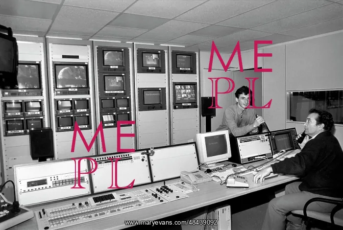 : New studio of Vesti News, 1994 : New studio of Vesti News, 1994