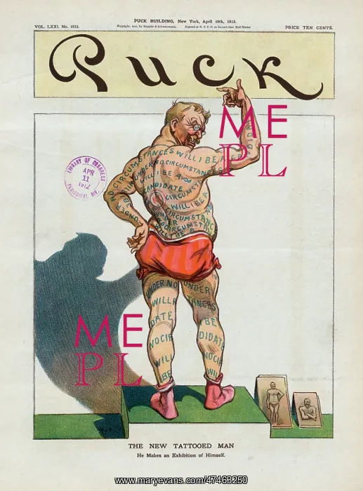 : The new tattooed man - he makes an exhibition of himself : The new tattooed man - he makes an exhibition of himself