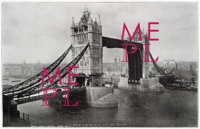 : New Tower Bridge 1894 : New Tower Bridge 1894
