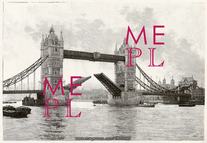 : New Tower Bridge 1894 : New Tower Bridge 1894
